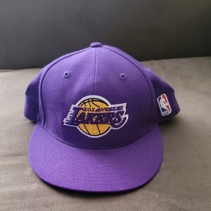 adidas Los Angeles Lakers Purple Snapback Hat